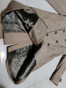 Price Dropped!! Biege Heavy Overcoat