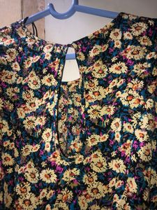 Floral Printed Romper