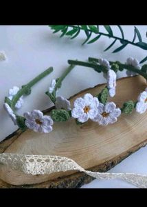 Crochet Flower Headband