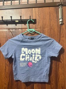 Moon Child Graphic baby Tee