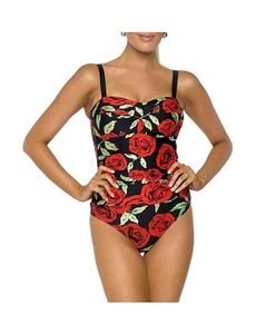 Vintage Floral Monokini/One Piece