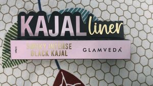 combo of Glamveda Eyeliner and kajal