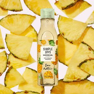 Simple Joys Shower Gel with Organic Pineapple Love