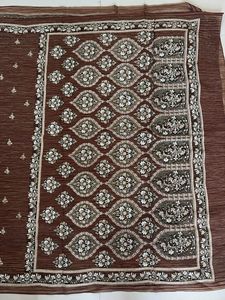 Elegant Brown Saree