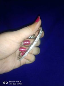 Sparkling Hoop Earrings
