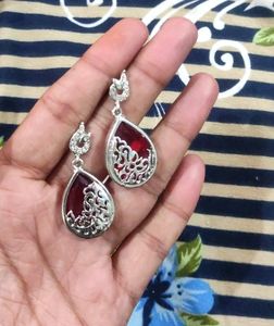 Red Diamond Earings