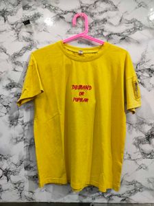 Yellow Graphic T-Shirt