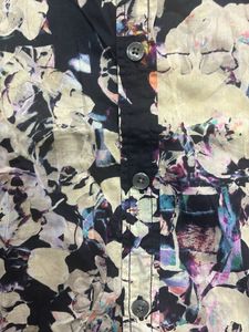 Floral Print Button-Down Shirt