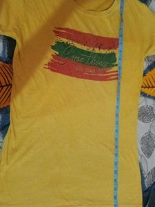 Yellow Graphic Tee