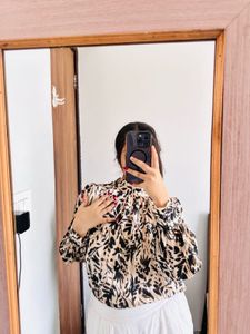 Floral Print Blouse