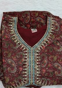 Alia Cut Kurta With Dupatta