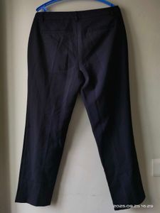 Navy Blue Trousers - 34 waist