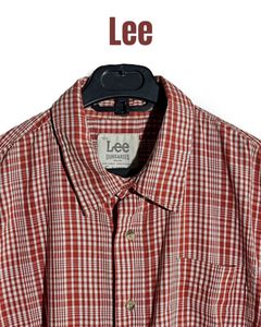 Lee Red Plaid Shirt