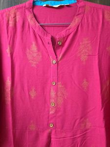Printed A Line Kurta
