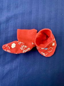Set Of Baby Cap And Booties