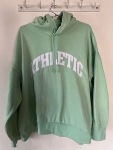 H&M Green Athletic Graphic Hoodie