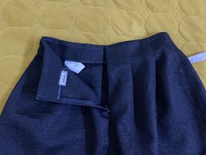 Black Pleated Skirt Waist 26-28