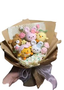 crochet flower bouquet - ready in 10 days