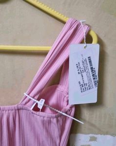 Pink Strapped Dress