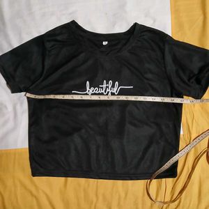 Crop Tshirt Top