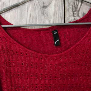shimmer knitted top