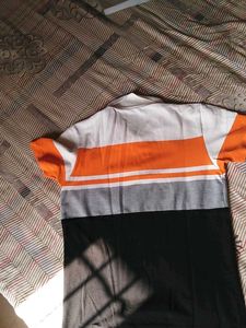Boys Striped Polo T-shirt