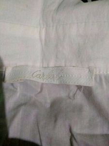 White Ruffle Blouse