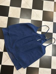 Strappy Navy Blue Top