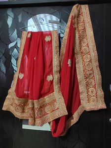 Lehenga With Dupatta And Top