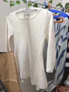 Cute Peplum Woolen Korean Style Top (Paris)