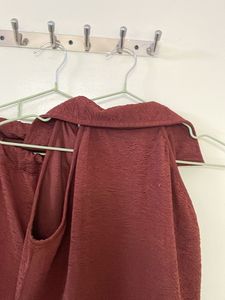 Maroon Two-Piece Set