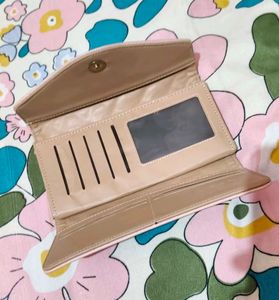 Quilted Pale Pink Wallet