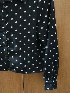 ZUDIO POLKA DOTS SHIRT FOR WOMEN