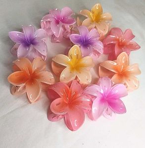 Floral Claw Hair Clips