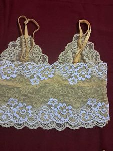 Yellow Lace Bikini Set