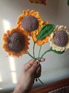 Crochet Sunflower 🌻🌻🌻 (Each 99)