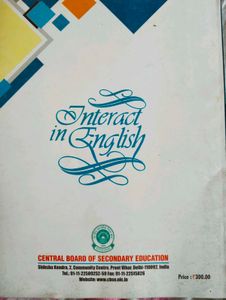 CBSE Class 10 English Course Book