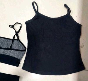 Slips, bra, biker shorts and panties