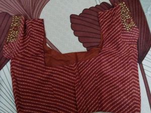 Georgette Saree Gotapatti Work