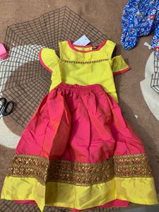 Combo Of Frock Nd Lehanga Choli
