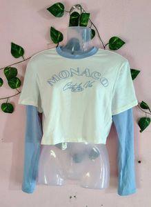 Zudio Stylish White Graphic Tee