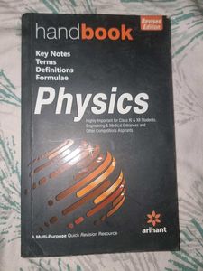 Physics Handbook - Arihant Revised Edition