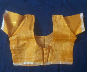 Transparent Saree with Blouse
