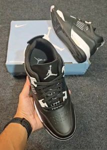 Air Jordan Retro 4 Oreo Trendy Design For Men's