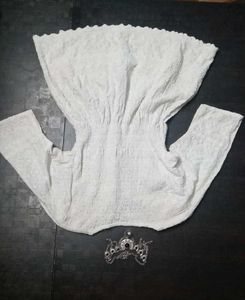 White Button-Down Top