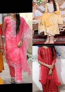 Combo Kurta Set For Women With Free Gift Earring😍