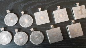 10 Resin Art Jewellery Moulds (Bezels)