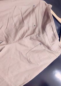 Khaki Color Capri For Girl Or Woman 38 Waist