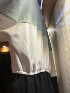 Three Colour Layered Dress