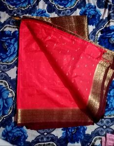 Red & Gold Sari